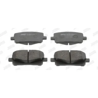 Jeu de 4 plaquettes de frein avant JURID OEM 0446528410