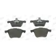 JURID 573143JC - Jeu de 4 plaquettes de frein avant