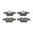 JURID 573188JC - Jeu de 4 plaquettes de frein avant