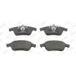 JURID 573316J - Jeu de 4 plaquettes de frein avant