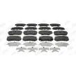 JURID 573752J - Jeu de 4 plaquettes de frein avant