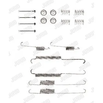 JURID 771082J - Kit d'accessoires, mâchoire de frein