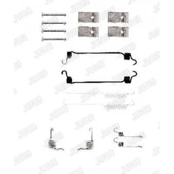 JURID 771096J - Kit d'accessoires, mâchoire de frein