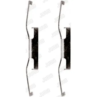 JURID 792085J - Kit d'accessoires, plaquette de frein à disque