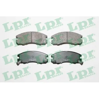 Jeu de 4 plaquettes de frein avant LPR OEM 0446520210
