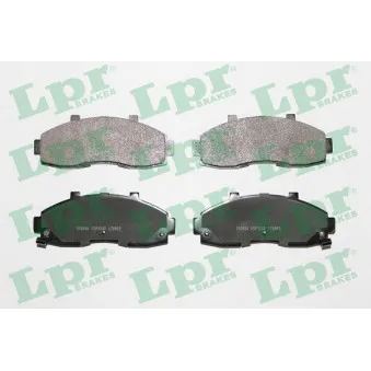 Jeu de 4 plaquettes de frein avant LPR OEM 0K72A3328Z