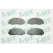 LPR 05P1082 - Jeu de 4 plaquettes de frein avant