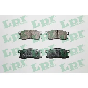 LPR 05P1094 - Jeu de 4 plaquettes de frein avant