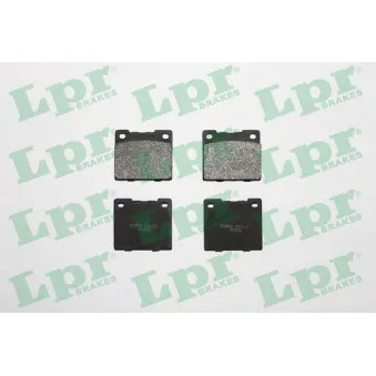 Jeu de 4 plaquettes de frein avant LPR OEM 145319