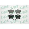 LPR 05P1195 - Jeu de 4 plaquettes de frein arrière