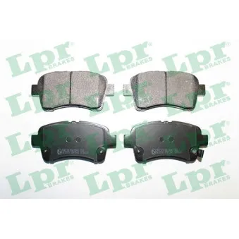 Jeu de 4 plaquettes de frein avant LPR OEM 5581054G30