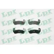 LPR 05P1640 - Jeu de 4 plaquettes de frein arrière