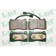 LPR 05P1774 - Jeu de 4 plaquettes de frein avant