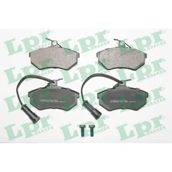 LPR 05P1868 - Jeu de 4 plaquettes de frein avant
