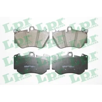 Jeu de 4 plaquettes de frein avant LPR OEM 95535193950