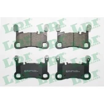 Jeu de 4 plaquettes de frein arrière LPR OEM 9Y0698451K