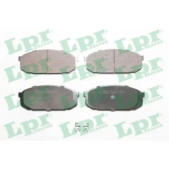 Jeu de 4 plaquettes de frein avant LPR OEM B6Y83323ZA