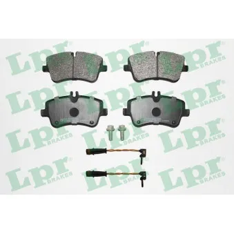 Jeu de 4 plaquettes de frein avant LPR OEM 0034206020