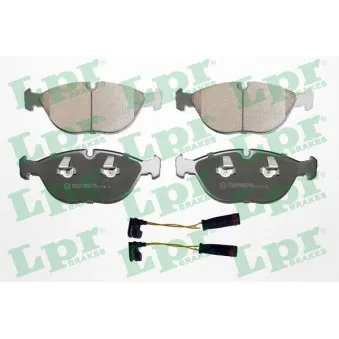 Jeu de 4 plaquettes de frein avant LPR OEM PC57341PA
