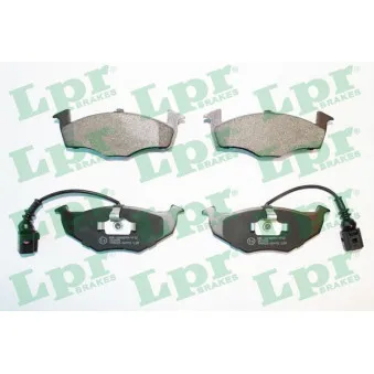 Jeu de 4 plaquettes de frein avant LPR OEM 8Z0698151