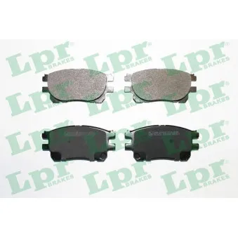 Jeu de 4 plaquettes de frein avant LPR OEM 0446528490