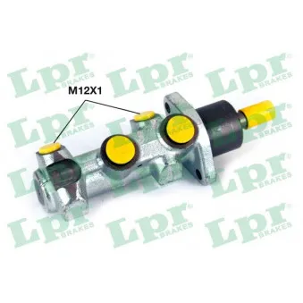 Maître-cylindre de frein DELPHI LM80412