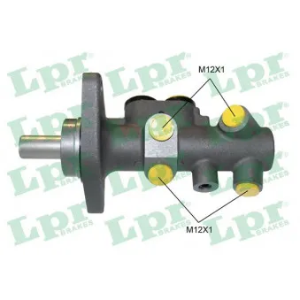 Maître-cylindre de frein LPR OEM 41398