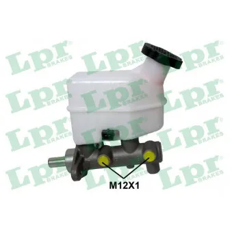 Maître-cylindre de frein DELPHI LM80343