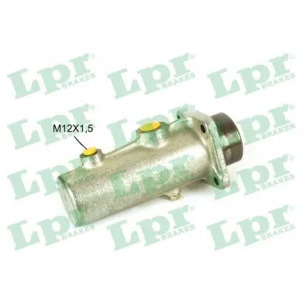 Maître-cylindre de frein LPR 6616 pour IVECO ZETA 79-13 - 131cv