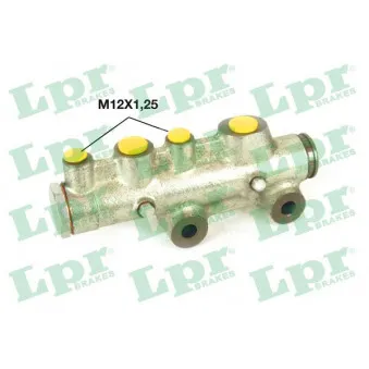 Maître-cylindre de frein LPR 6716 pour IVECO ZETA 50-8 V - 86cv