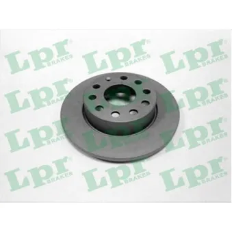 Jeu de 2 disques de frein arrière LPR OEM 1K0615601L
