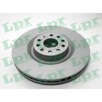 Jeu de 2 disques de frein avant LPR OEM 1K0615301M