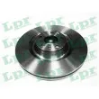 LPR A1032V - Jeu de 2 disques de frein avant