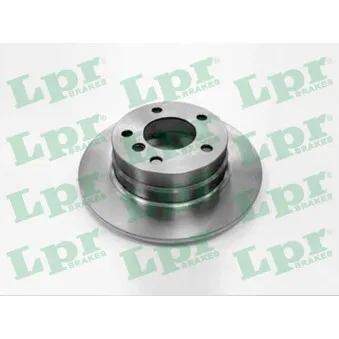 Jeu de 2 disques de frein arrière LPR OEM 34216764647