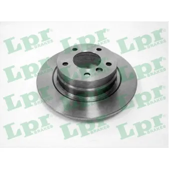 Jeu de 2 disques de frein arrière LPR OEM 34214031725