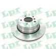 LPR B2043VR - Jeu de 2 disques de frein arrière