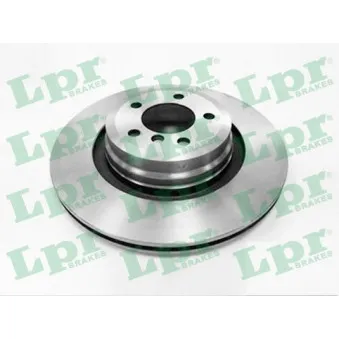 Jeu de 2 disques de frein arrière LPR B2044V