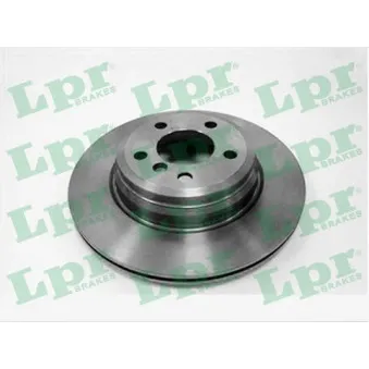 Jeu de 2 disques de frein arrière LPR OEM 34216864899