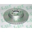 LPR B2070VBR - Jeu de 2 disques de frein avant