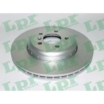 Jeu de 2 disques de frein avant LPR OEM 34116775277