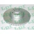 LPR B2087VBR - Jeu de 2 disques de frein avant