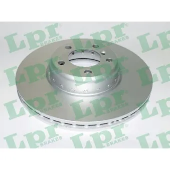 Jeu de 2 disques de frein avant LPR OEM 34116792223