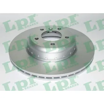 Jeu de 2 disques de frein avant LPR OEM 34116778647