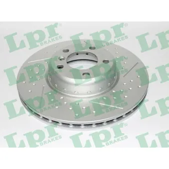Jeu de 2 disques de frein avant LPR OEM 34106797602