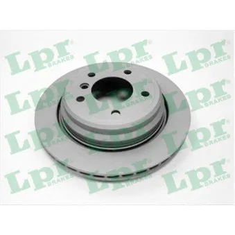 Jeu de 2 disques de frein arrière LPR OEM 34211164840