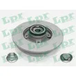 LPR C1005PRCA - Jeu de 2 disques de frein arrière