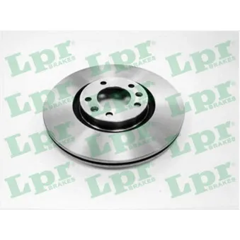 Jeu de 2 disques de frein arrière LPR C1010V