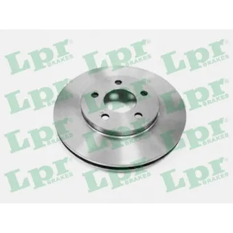 Jeu de 2 disques de frein avant LPR OEM 04683259