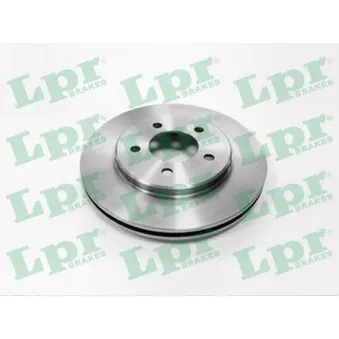 Jeu de 2 disques de frein avant LPR OEM 4721821