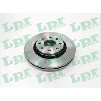 Jeu de 2 disques de frein avant LPR OEM 96471275